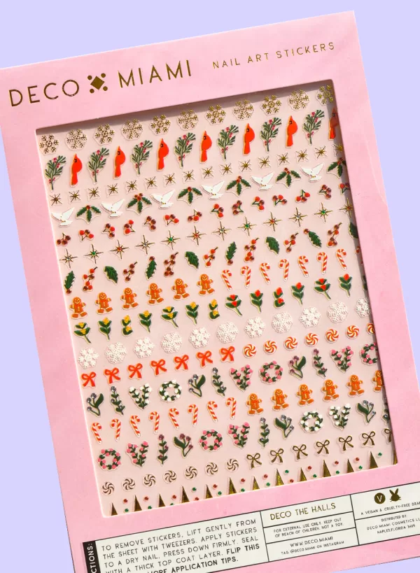 DECO THE HALLS NAIL ART STICKERS