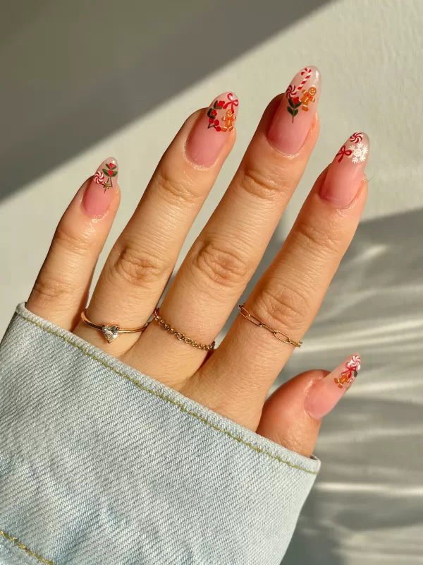DECO THE HALLS NAIL ART STICKERS