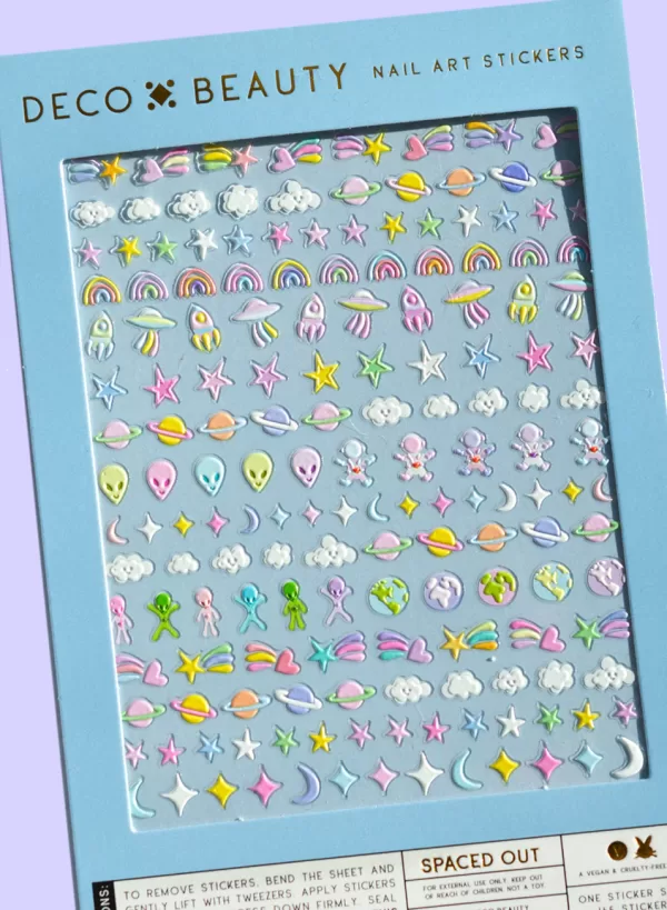 SPACED OUT - NAIL ART STICKERS