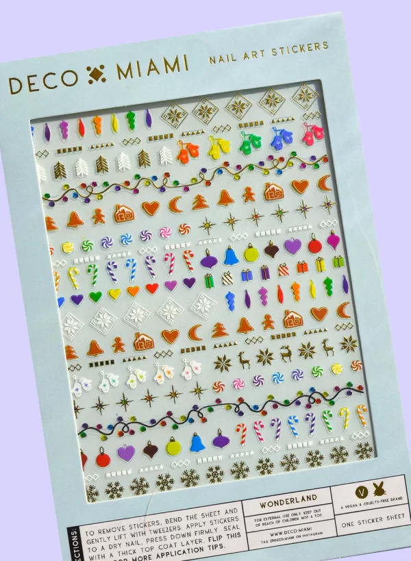 WONDERLAND NAIL ART STICKERS